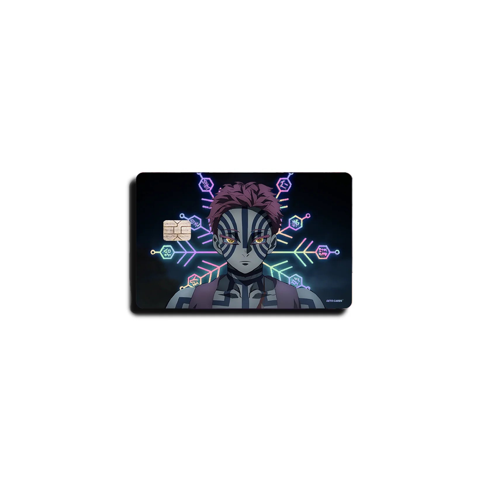 Akaza - ATM Card Sticker (Demon Slayer)